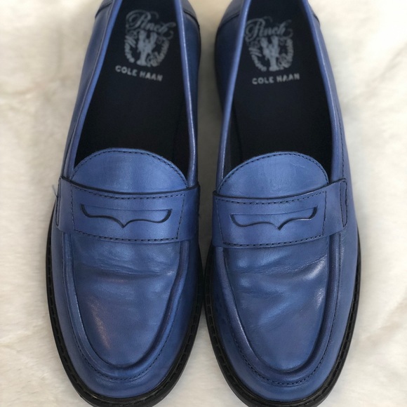 Cole Haan Leather Penny Loafers - Picture 2 of 6